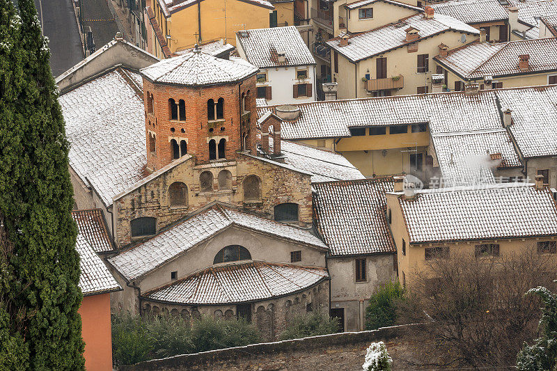 圣史蒂芬教堂与雪维罗纳意大利