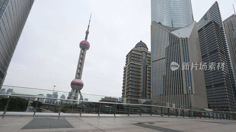 上海中国现代建筑摩天楼金融区大厦