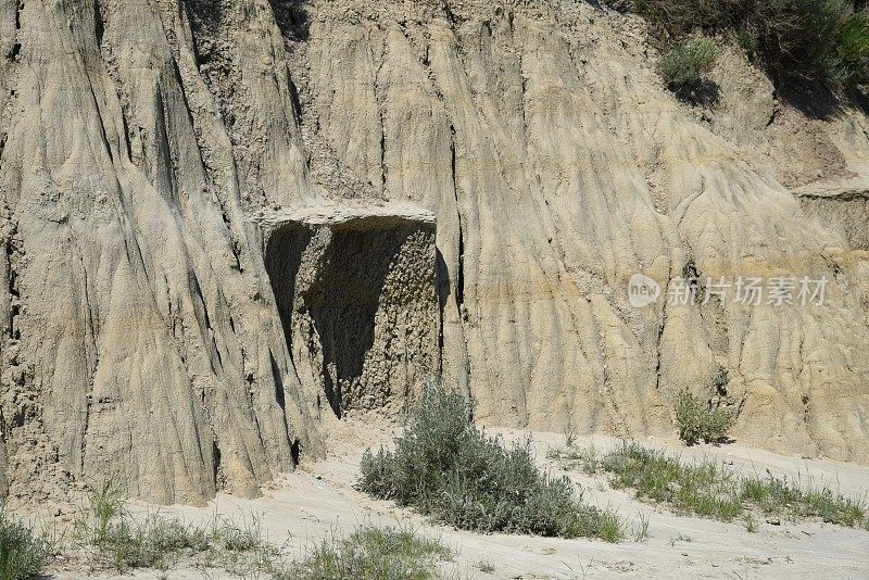 不毛之地沿着画峡谷自然步道