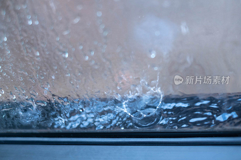 雨滴窗口。