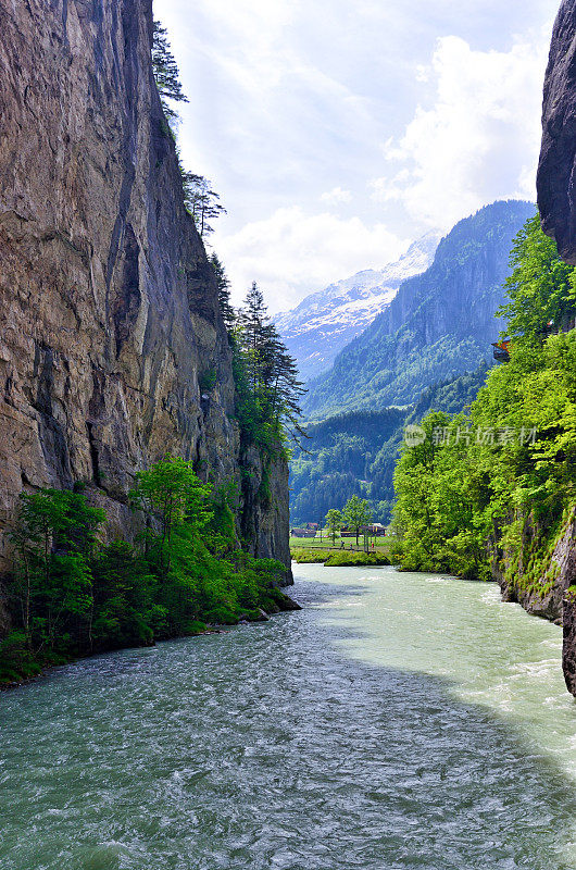 瑞士峡谷