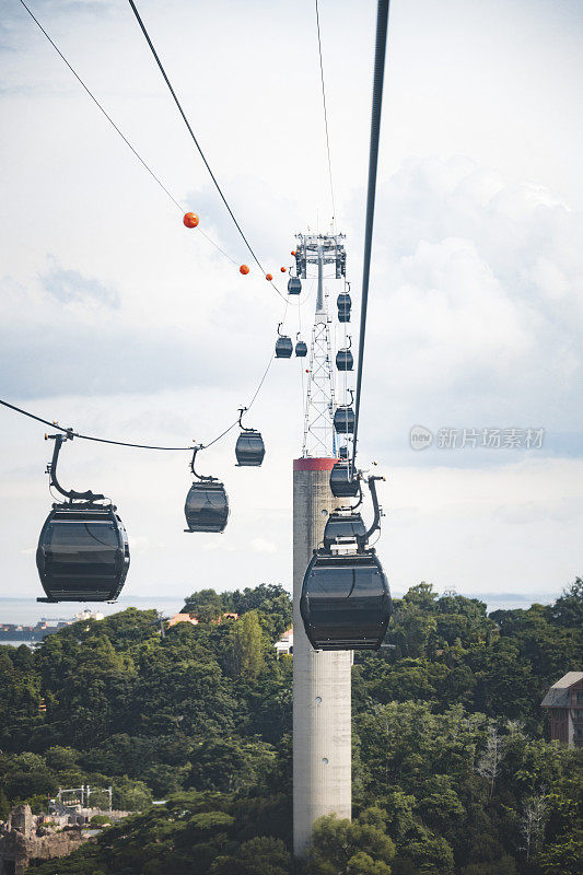 索道通向天空