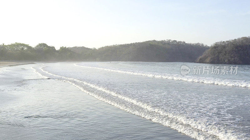 清晨热带海滩美景