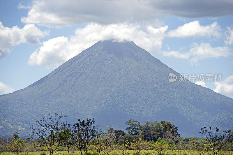 阿雷纳火山锥，阿雷纳尔，哥斯达黎加。