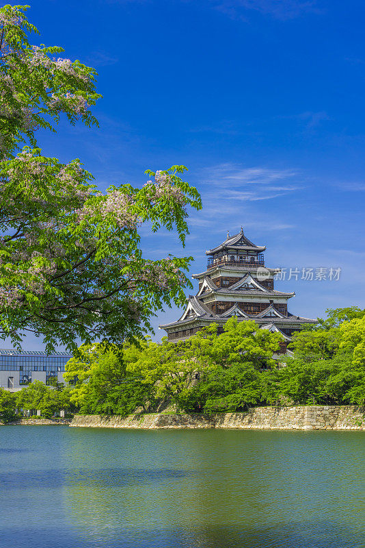 广岛城堡，日本广岛县，广岛