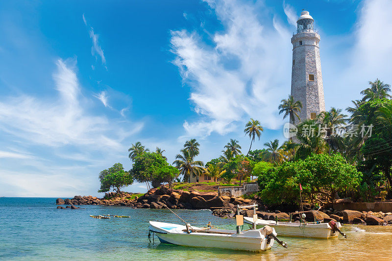 斯里兰卡，东德拉岬灯塔。