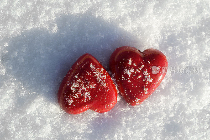 雪花落在心上