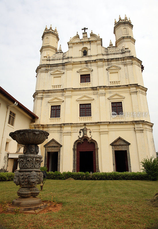 圣弗朗西斯教堂在老果阿，印度