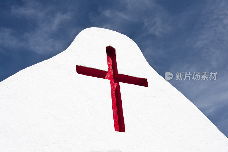 西班牙白教堂的红十字会
