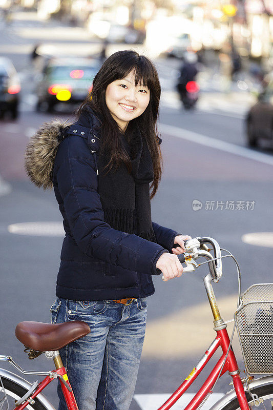 日本女子骑自行车