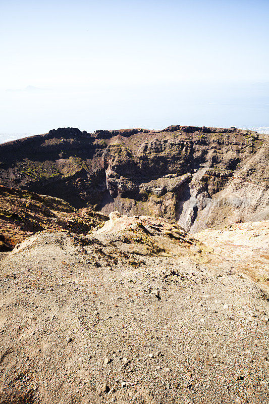 维苏维奥火山口