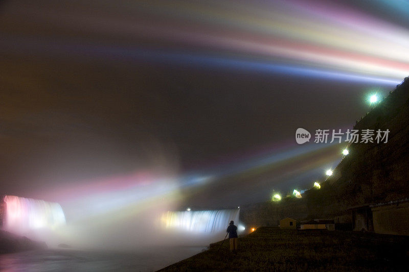 尼亚加拉的夜晚