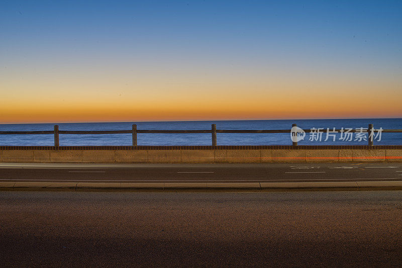 海岸上的空地，北海滩，珀斯，澳大利亚西部