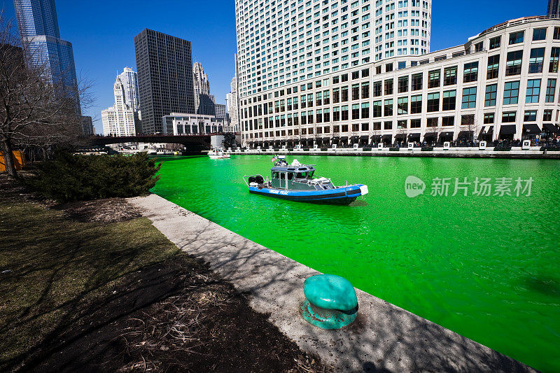 绿色的芝加哥河