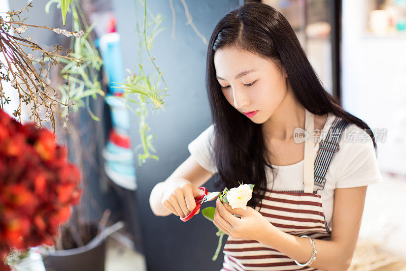 中国花店老板娘