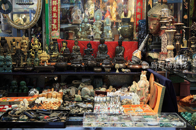 香港的宗教纪念品商店