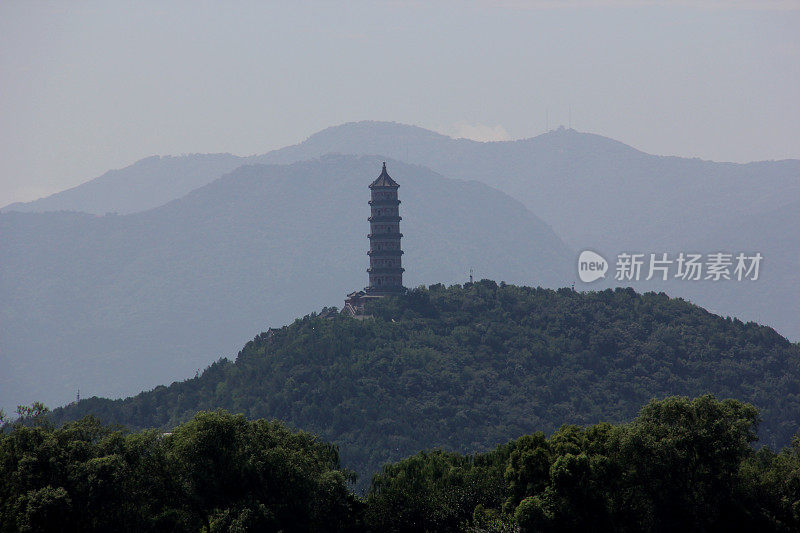 北京颐和园15号玉峰宝塔