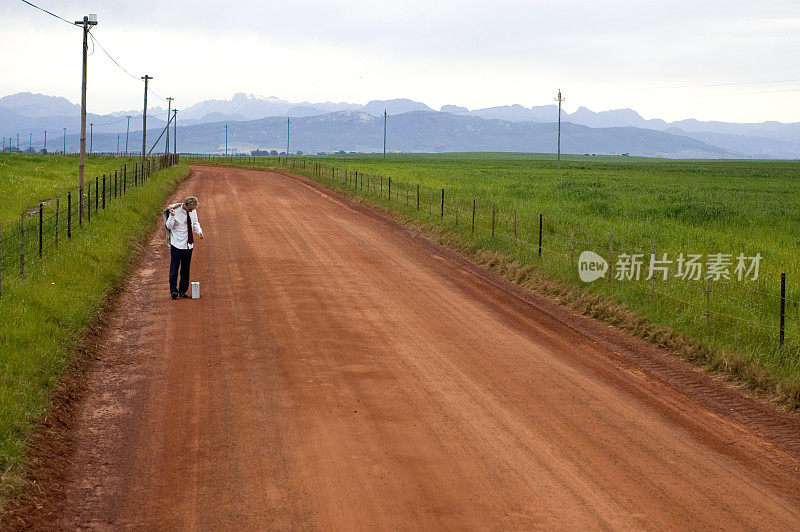 在路上