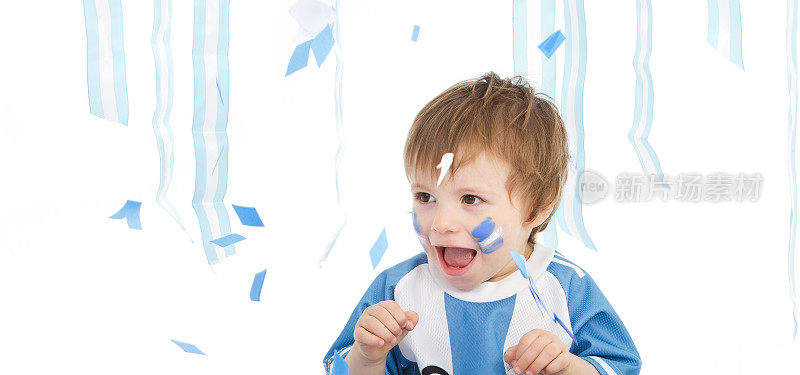 可爱的阿根廷足球乐趣