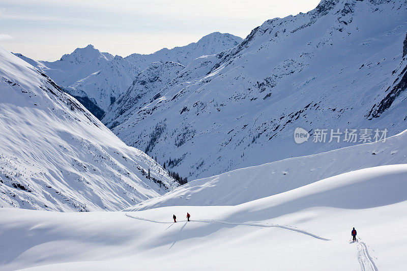 山区滑雪之旅