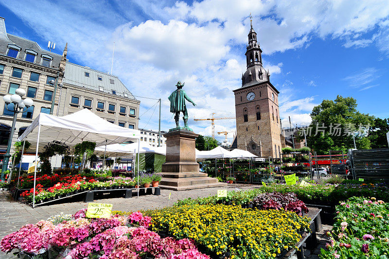 挪威奥斯陆的花市