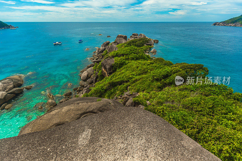 泰国安达曼海，西米兰群岛，热带海滩