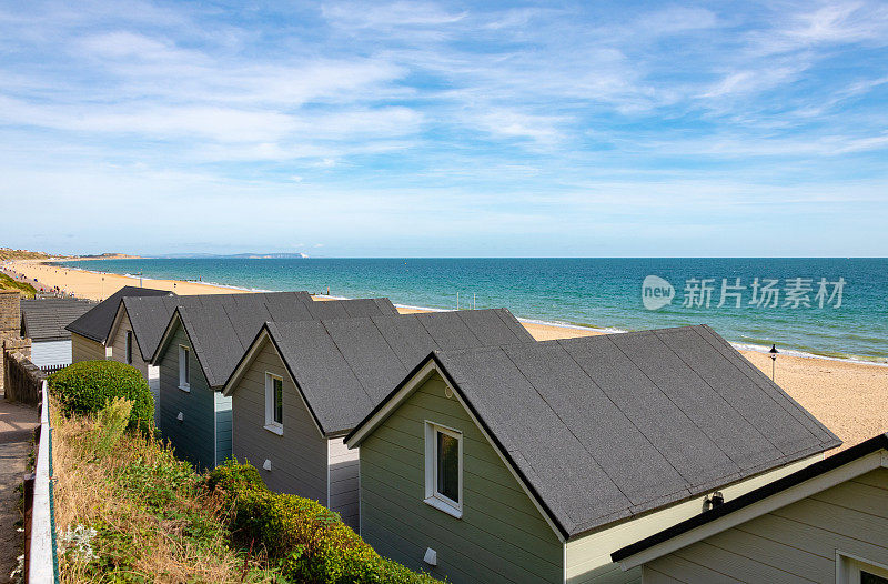 海滨小屋的屋顶