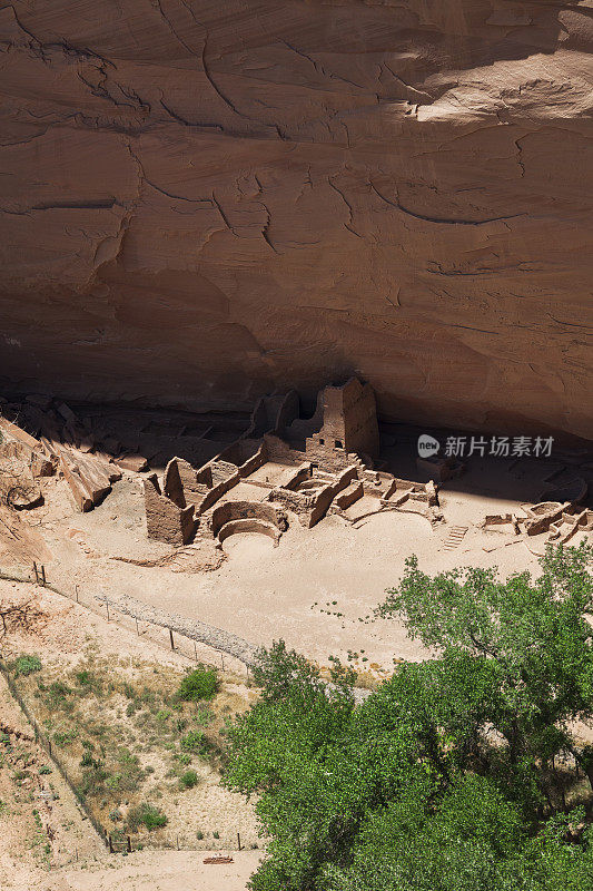 羚羊屋遗址在峡谷的切利国家纪念碑，美国亚利桑那州