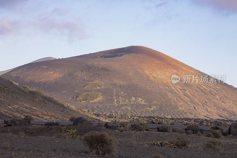 科罗拉多火山口附近的火山口-兰扎罗特