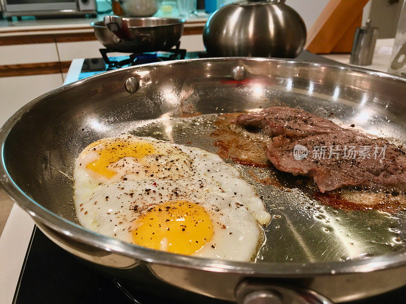 在西科罗拉多州为午餐或晚餐准备食物