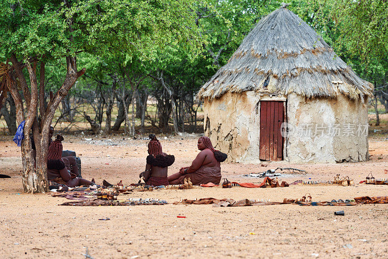 辛巴族村庄,纳米比亚