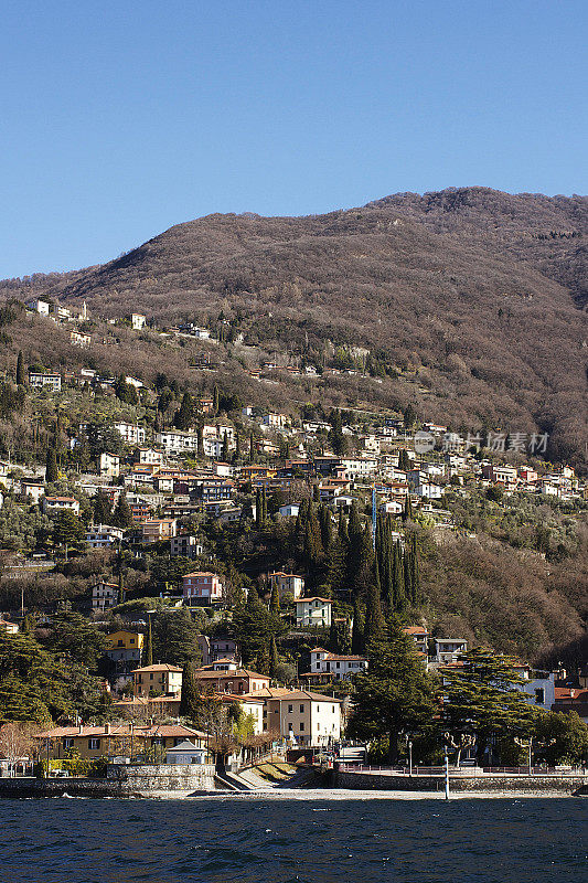 科摩湖边的Varenna村