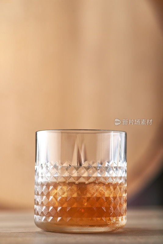 威士忌在玻璃