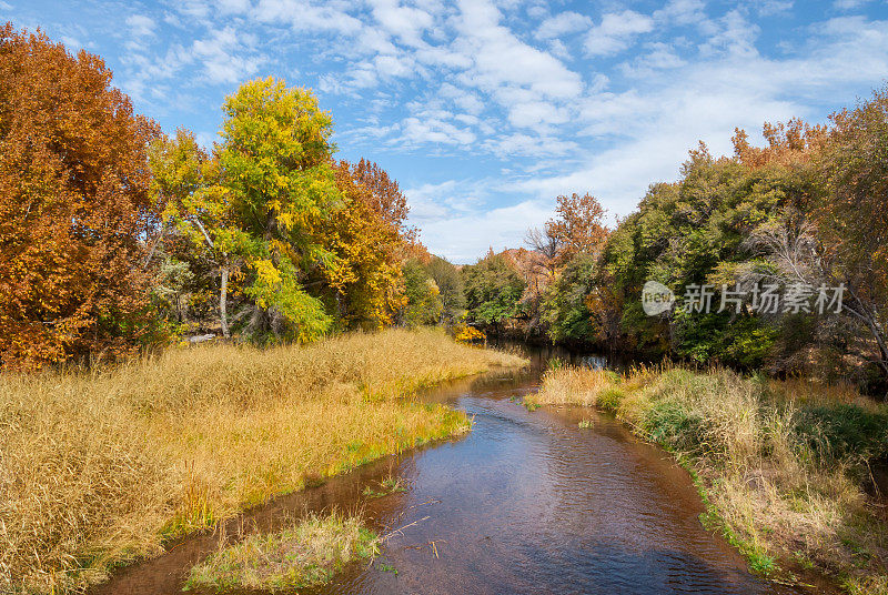 秋天的橡树溪