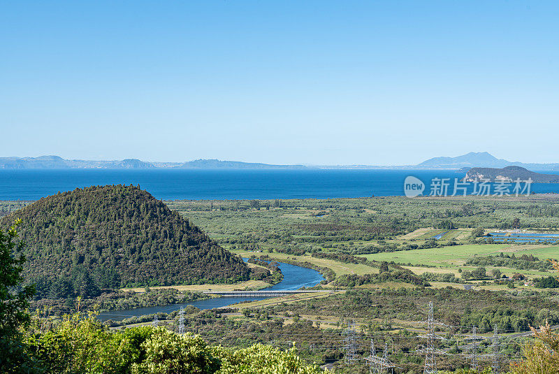 新西兰北岛蚊子山的风景