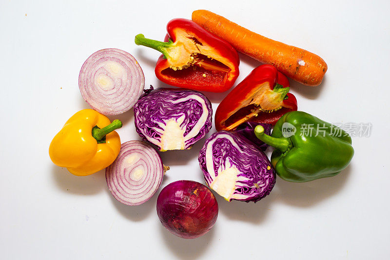 丰富多彩的各种蔬菜类维生素c食品