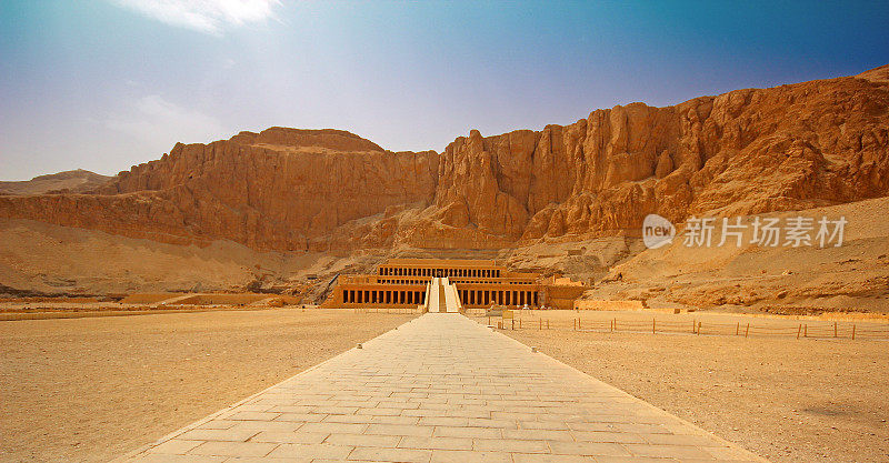 埃及卢克索附近的哈特谢普苏特神庙