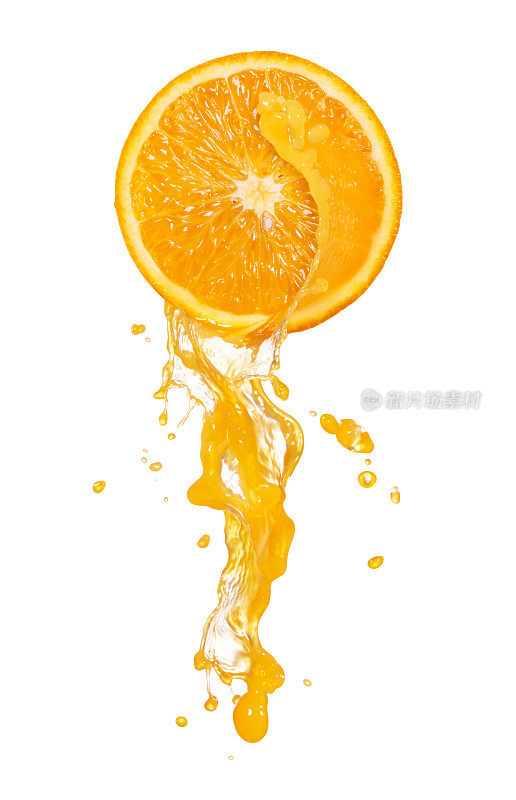 橙汁溅