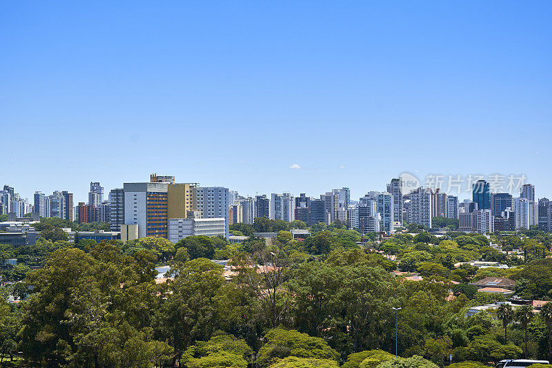 圣保罗Ibirapuera公园。