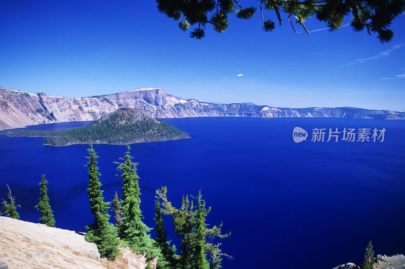 火山口湖,俄勒冈州