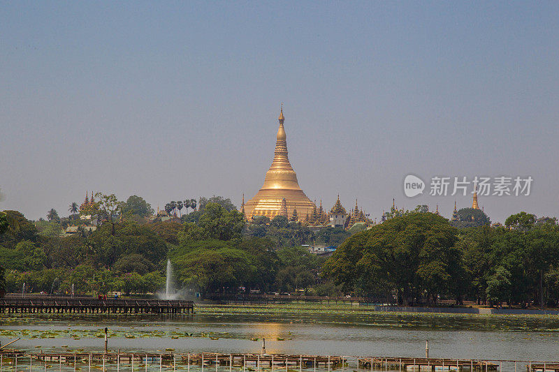 大金塔-仰光，缅甸