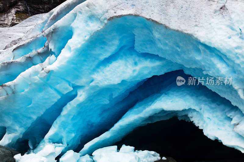 挪威冰川Nigadsbreen