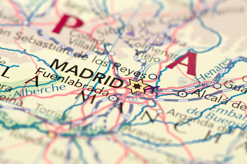 马德里地图