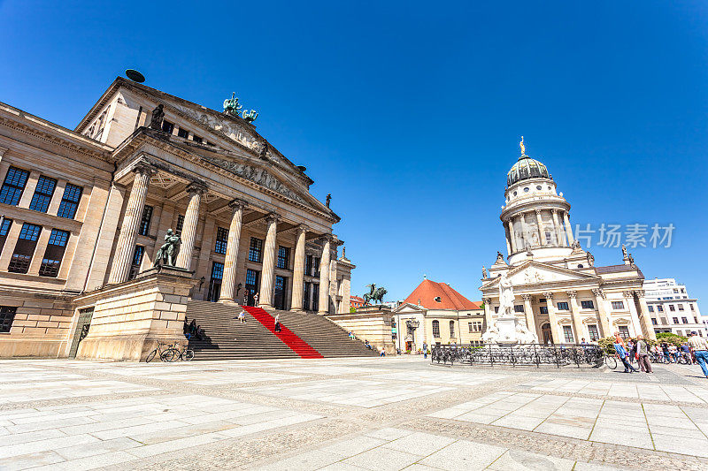 在柏林Gendarmenmarkt