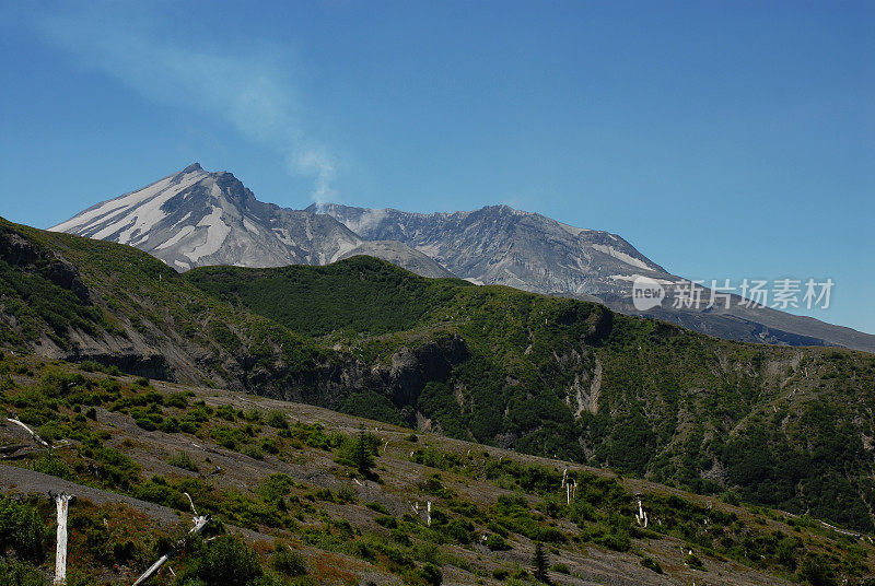 圣海伦斯火山喷发