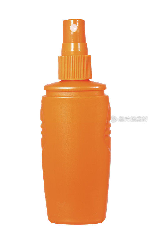 橙色泵瓶