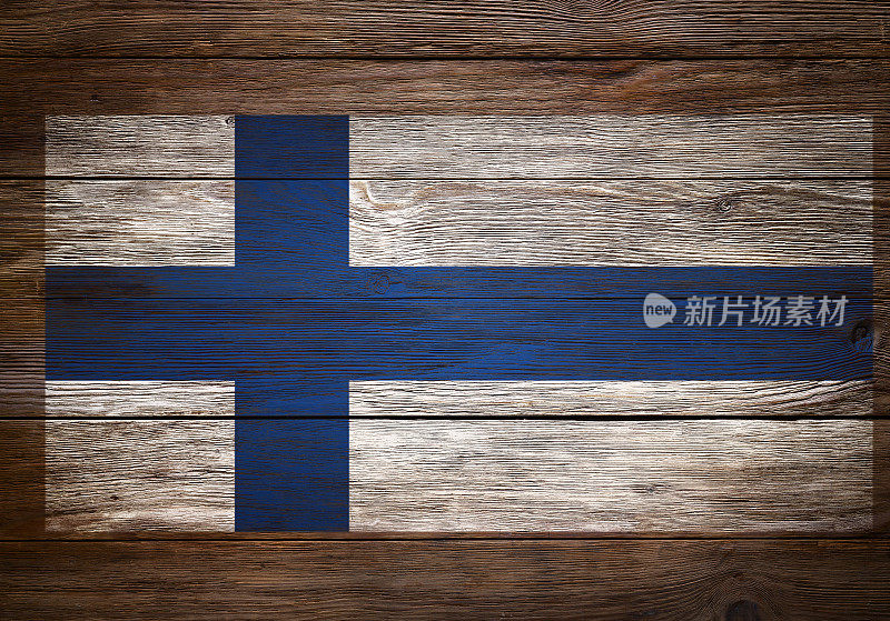 芬兰木版旗
