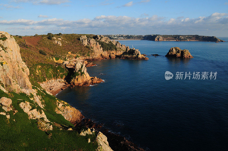 英国泽西岛圣布雷德湾