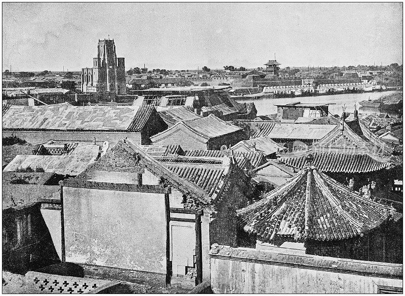 世界著名景点的古董照片:天津