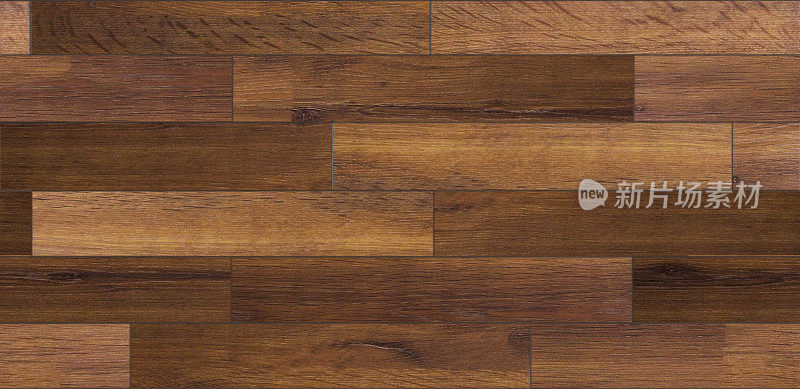 阁楼木质拼花地板。地板。无缝的。